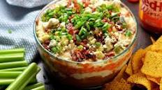 7-Layer Buffalo Chicken Dip