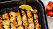 Air Fryer Greek Chicken Kabobs