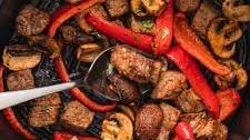 Air Fryer Steak and Veggies