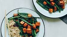 Almond Butter Tofu Stir-Fry