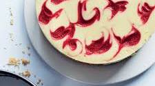 Almond-Crust Raspberry Cheesecake