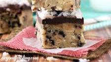 Almond Joy Cookie Dough Bars