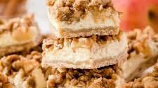 Apple Cheesecake Bars