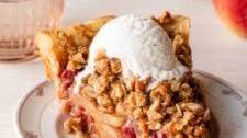 Apple Cranberry Crumble Pie