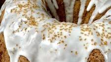 Apple Spice Bundt Cake with Rum Glaze
