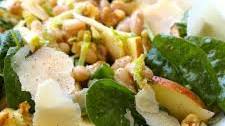 Apple Spinach White Bean Salad