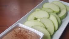 Apples with Cinnamon-Almond Butter Dip