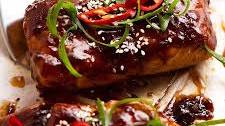 Asian Glazed Baked Barramundi (or other fish)