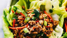 Asian Turkey Lettuce Wraps
