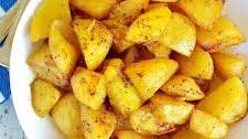 Authentic Greek Lemon Potatoes- Patates Fournou Lemonates