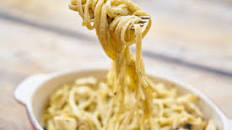 Authentic, No Cream, Goose Egg Carbonara | Padstow Kitchen Garden