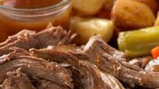 Autumn Pot Roast With Root Vegetables
