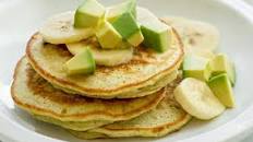 Avocado Banana Pancake Stacks