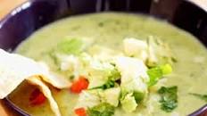 Avocado Chicken Tortilla Soup