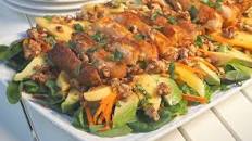 Avocado & Mango Salad with Smoked Paprika Fish