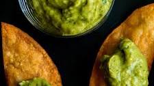 Avocado and Roasted Tomatillo Salsa