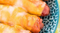 BBQ Bacon Hot Dogs
