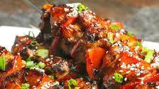 BBQ Chicken Chicken Skewers