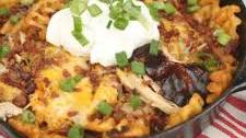 BBQ Chicken Loaded Fries