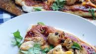 BBQ Chicken Pizza with Cilantro