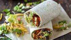 BBQ Chicken Salad Wrap