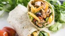 BBQ Chicken Salad Wraps