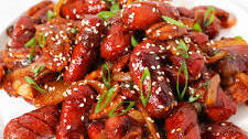 BBQ Mini Sausage Stir-Fry