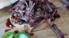 BBQ Pulled Beef Sandwich