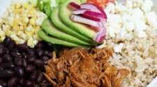 BBQ Pulled Pork Bowls