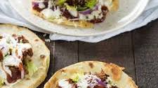 BBQ Ranch Chicken Quesadilla Tacos