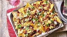 BBQ chicken nachos