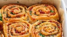 Bacon & Cheese Rolls with Garlic Butter