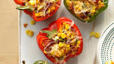 Bacon-Corn Stuffed Peppers