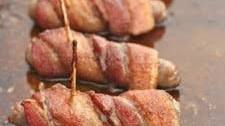 Bacon-Wrapped Sausages with a Maple Pumpkin Spice Glaze