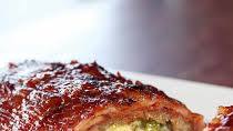 Bacon-Wrapped and Stuffed Breakfast Sausage Fatty