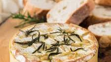 Baked Camembert with Garlic and Rosemary