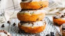 Baked Chocolate Chip Doughnuts