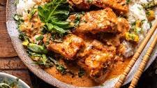 Baked Coconut Curry Salmon