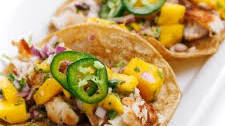 Baked Fish Tacos with Mango Salsa