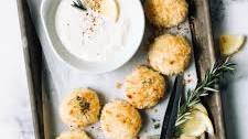 Baked Goat Cheese Fritters