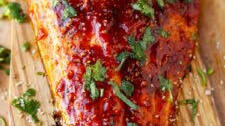 Baked Honey Sriracha Salmon
