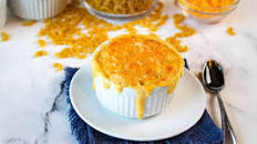 Baked Mac and Cheese for One