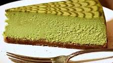 Baked Matcha Green Tea Cheesecake