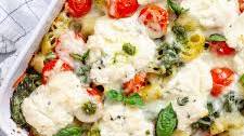 Baked Ricotta Pesto Pasta