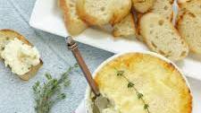 Baked Ricotta with Garlic & Herbs