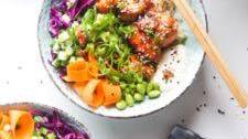 Baked Salmon Poke Bowls (In 30 Minutes)
