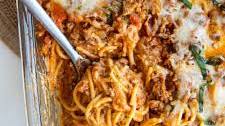 Baked Spaghetti Casserole