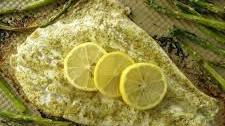 Baked Turbot Fillets with Mustard Dill Sauce