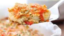 Baked White Fish and Vegetables