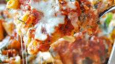 Baked Ziti with Spinach